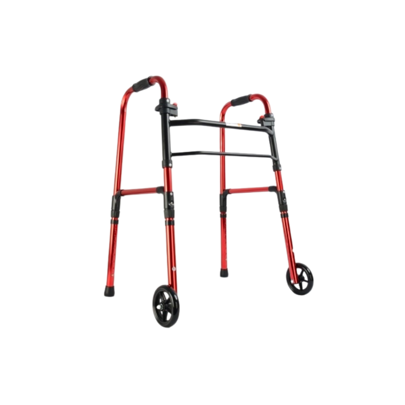 Khung Tập Đi Nhôm Cao Cấp Lucass W-39 Màu Đỏ