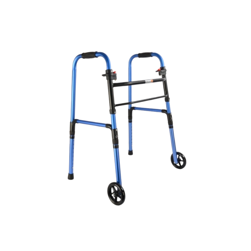 Khung Tập Đi Nhôm Cao Cấp Lucass W-39 Màu Xanh Dương